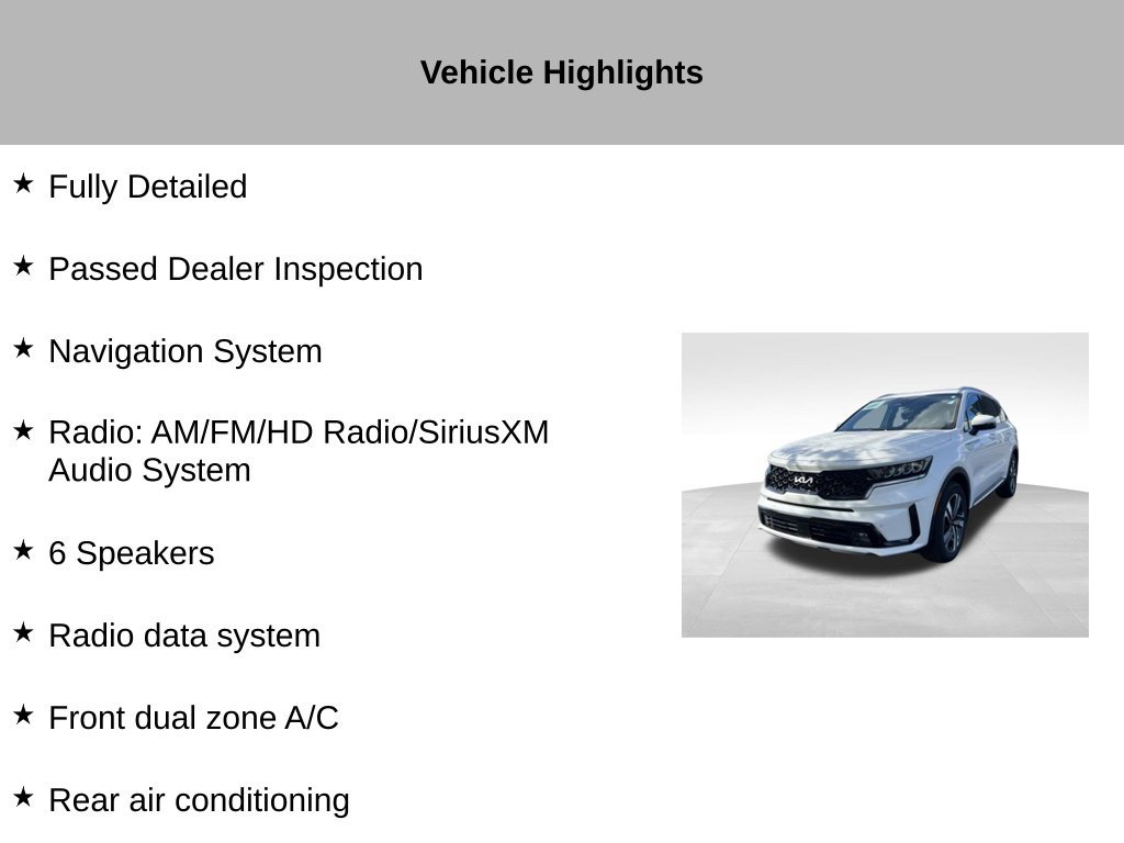 Certified 2023 Kia Sorento EX AWD/4WD image 19