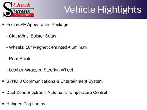 Used 2018 Ford Fusion SE w/ Equipment Group 201A image 10