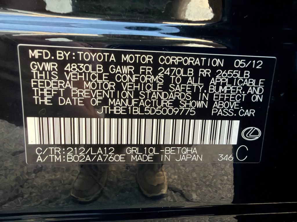 Used 2013 Lexus GS 350 w/ Luxury Pkg RWD image 42