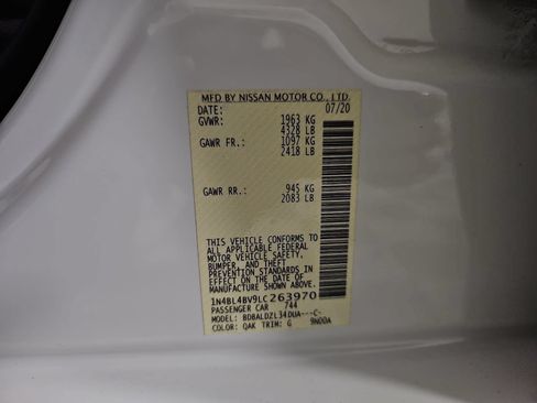 Used 2020 Nissan Altima 2.5 S FWD image 30