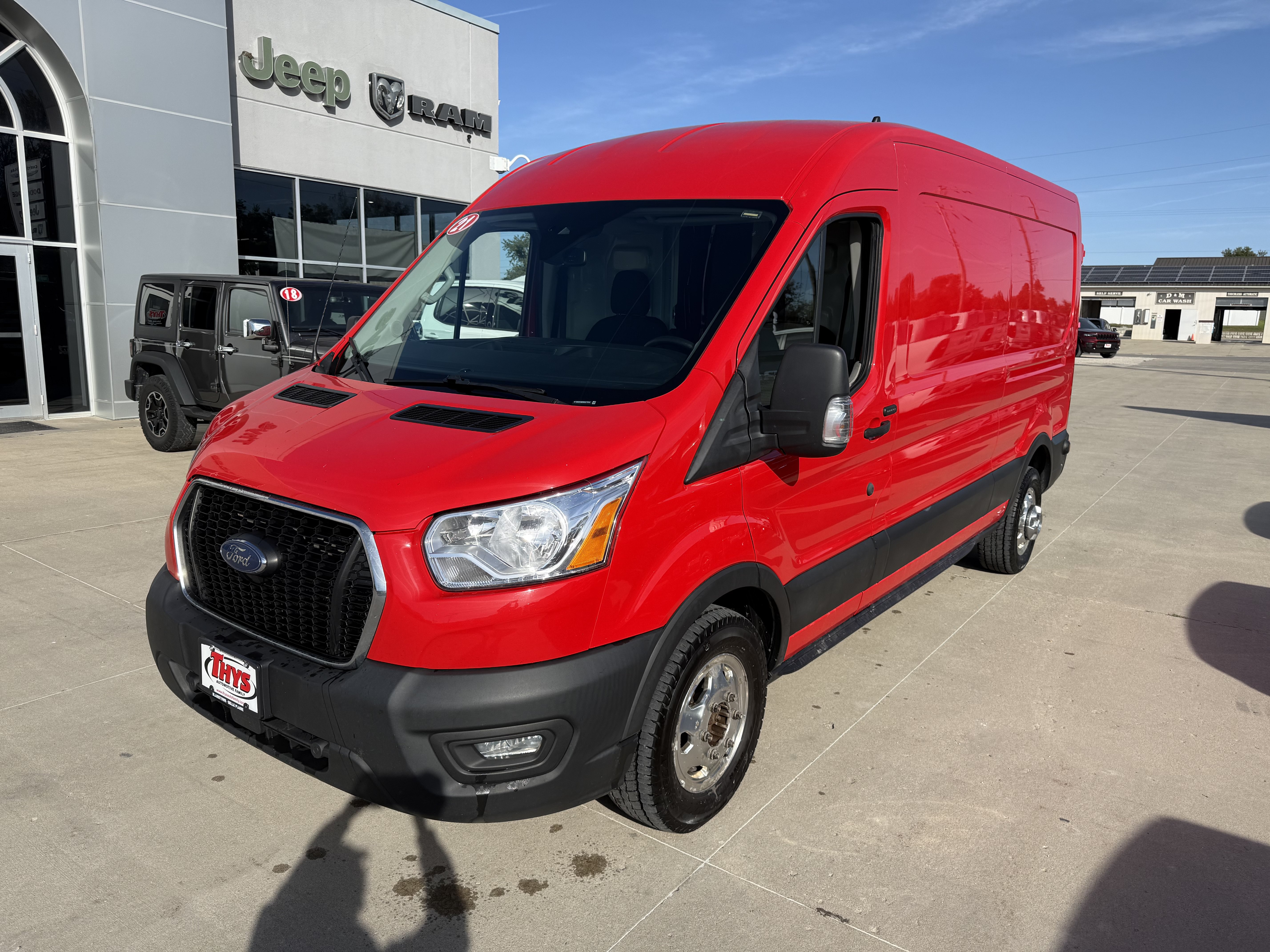 Used 2021 Ford Transit 250 Medium Roof AWD w/ Interior Upgrade Package image 26
