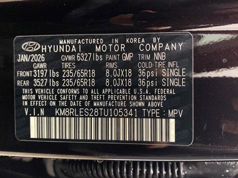 New 2026 Hyundai Palisade SEL AWD/4WD image 30