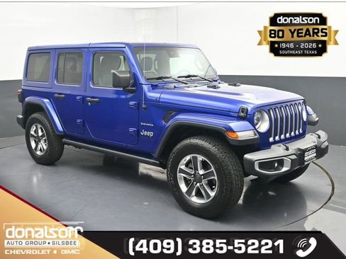 Used 2019 Jeep Wrangler Unlimited Sahara image 1