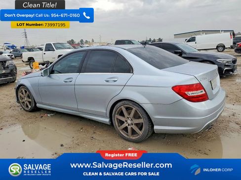 Used 2014 Mercedes-Benz C 250 Sedan w/ 18" AMG 7-Spoke Alloy Package image 3