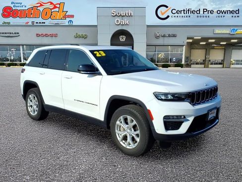 Certified 2023 Jeep Grand Cherokee Limited w/ Luxury Tech Group II AWD/4WD image 1