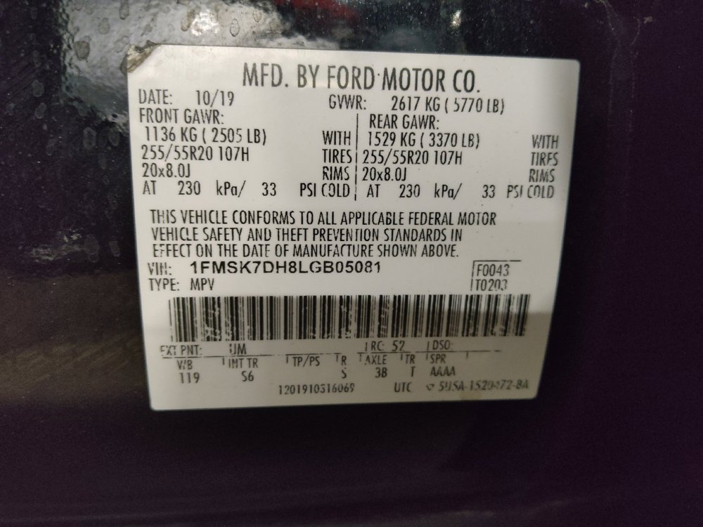 Used 2020 Ford Explorer XLT w/ Equipment Group 202A RWD image 33