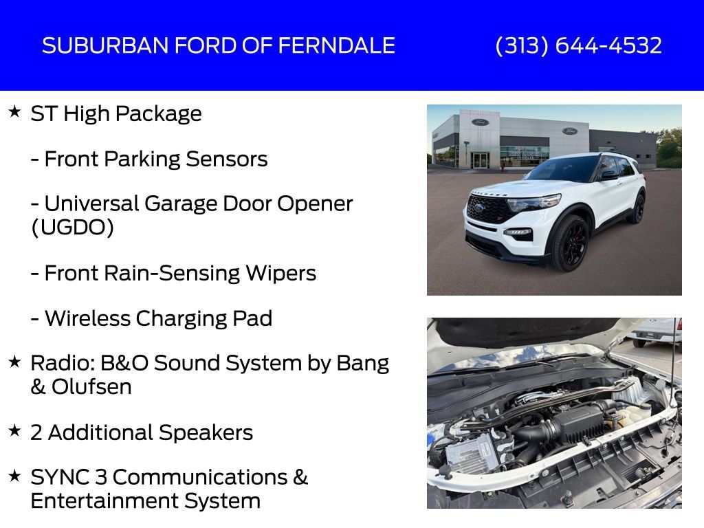 Certified 2024 Ford Explorer ST w/ Equipment Group 401A AWD/4WD image 21