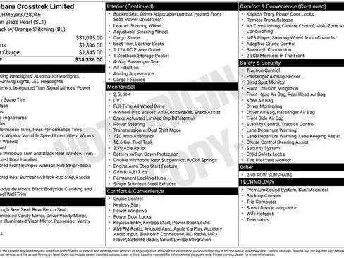 Used 2024 Subaru Crosstrek 2.5i Limited image 6