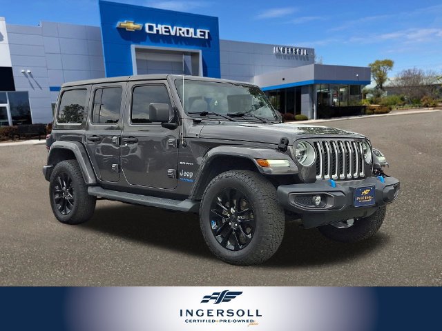 Used 2022 Jeep Wrangler Unlimited Sahara AWD/4WD image 1