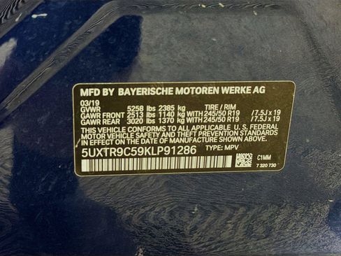 Used 2019 BMW X3 xDrive30i w/ Premium Package AWD/4WD image 40