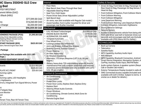 Used 2024 GMC Sierra 3500 SLE w/ SLE Convenience Package AWD/4WD image 33
