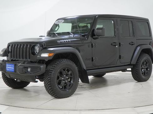 Used 2021 Jeep Wrangler Unlimited Sport AWD/4WD image 3