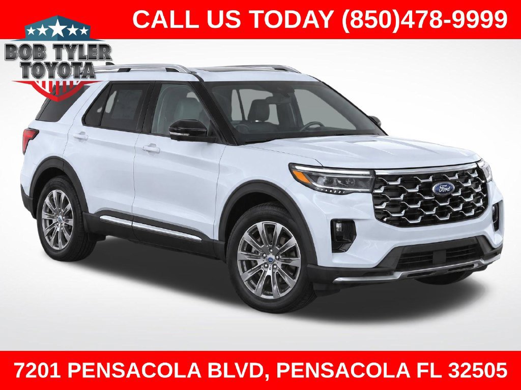 Used 2025 Ford Explorer Platinum RWD image 1
