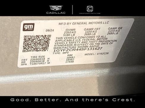 Certified 2025 Cadillac XT4 Premium Luxury FWD image 33