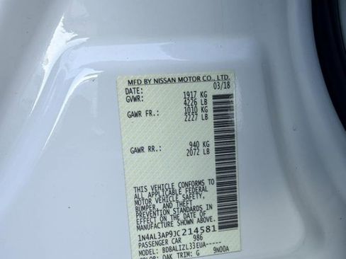 Used 2018 Nissan Altima 2.5 SV image 31