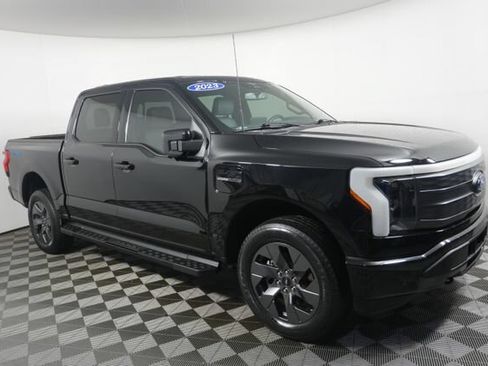 Certified 2023 Ford F150 Lightning Lariat w/ Tow Technology Package AWD/4WD image 2
