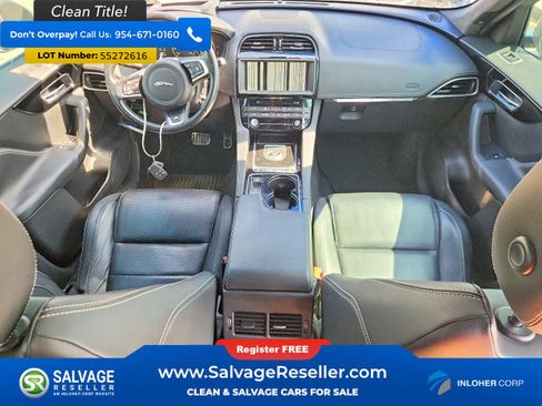 Used 2017 Jaguar F-PACE R-Sport AWD/4WD image 11