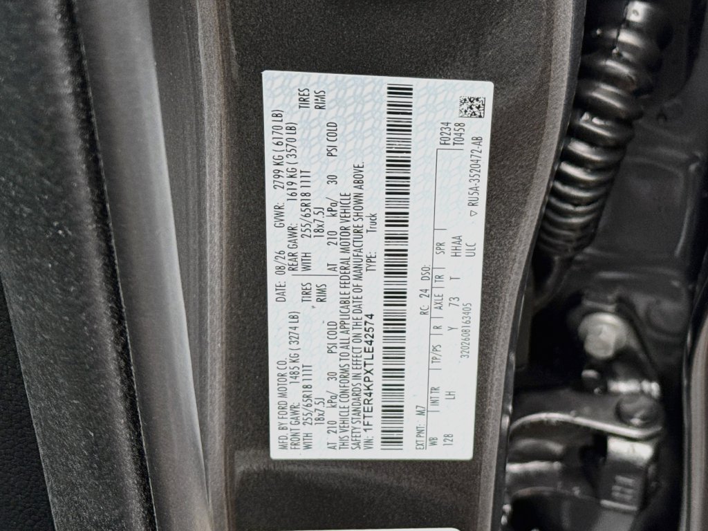 New 2026 Ford Ranger Lariat AWD/4WD image 32