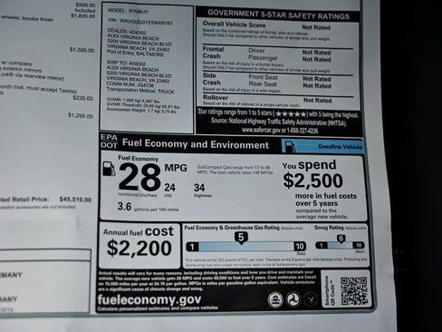 New 2026 Audi A3 2.0T Premium image 41