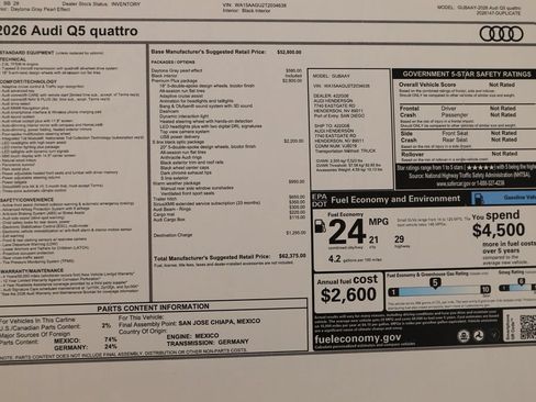 New 2026 Audi Q5 Premium Plus AWD/4WD image 39