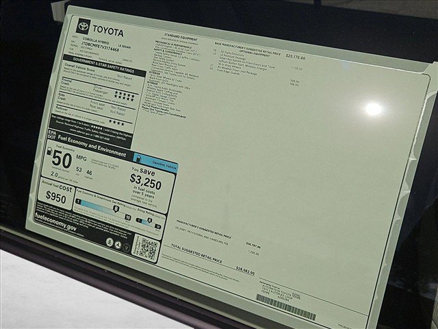 New 2027 Toyota Corolla LE w/ LE Premium Package FWD image 17