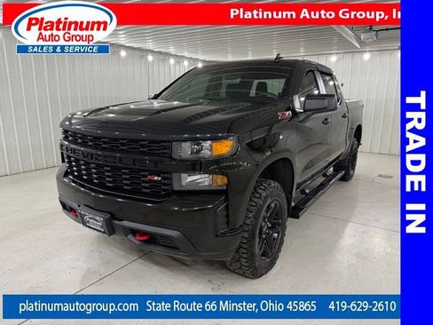 Used 2020 Chevrolet Silverado 1500 Custom Trail Boss w/ Custom Convenience Package AWD/4WD image 1