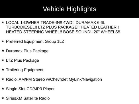 Used 2018 Chevrolet Silverado 2500 LTZ w/ Duramax Plus Package AWD/4WD image 32
