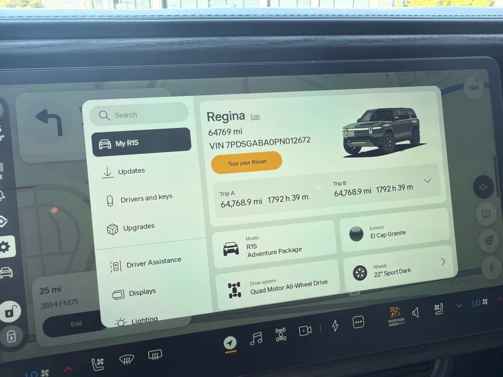 Used 2023 Rivian R1S Adventure Quad AWD/4WD image 5
