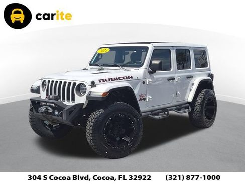 Used 2021 Jeep Wrangler Unlimited Rubicon AWD/4WD image 1