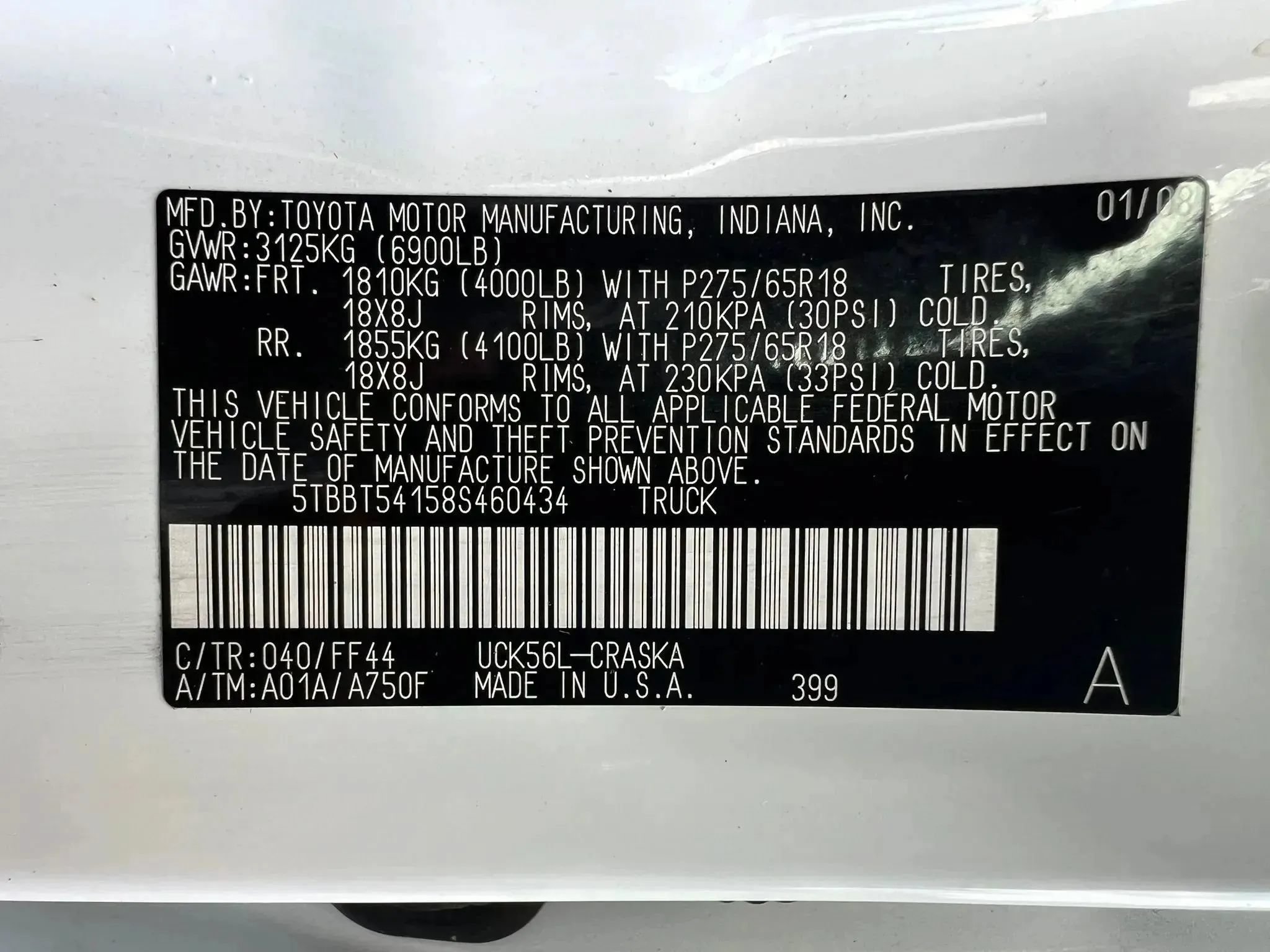 Used 2008 Toyota Tundra SR5 w/ TRD Off-Road Pkg AWD/4WD image 40