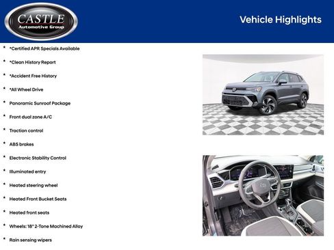 Used 2025 Volkswagen Taos SE image 3