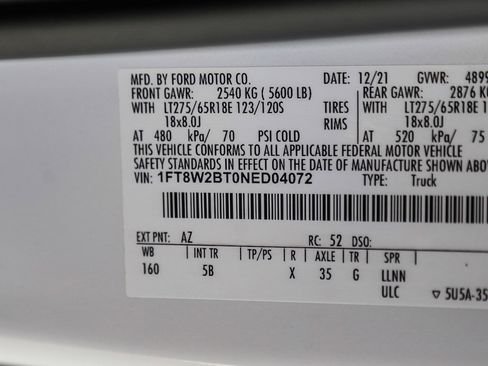 Used 2022 Ford F250 Lariat w/ Lariat Ultimate Package image 29