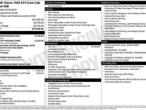 New 2026 GMC Sierra 1500 AT4 w/ AT4 Premium Package image 43