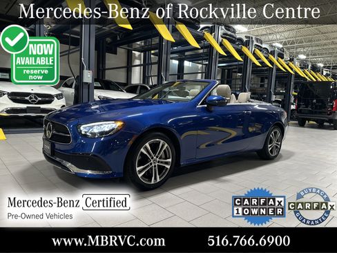 Certified 2023 Mercedes-Benz E 450 4MATIC Cabriolet image 1