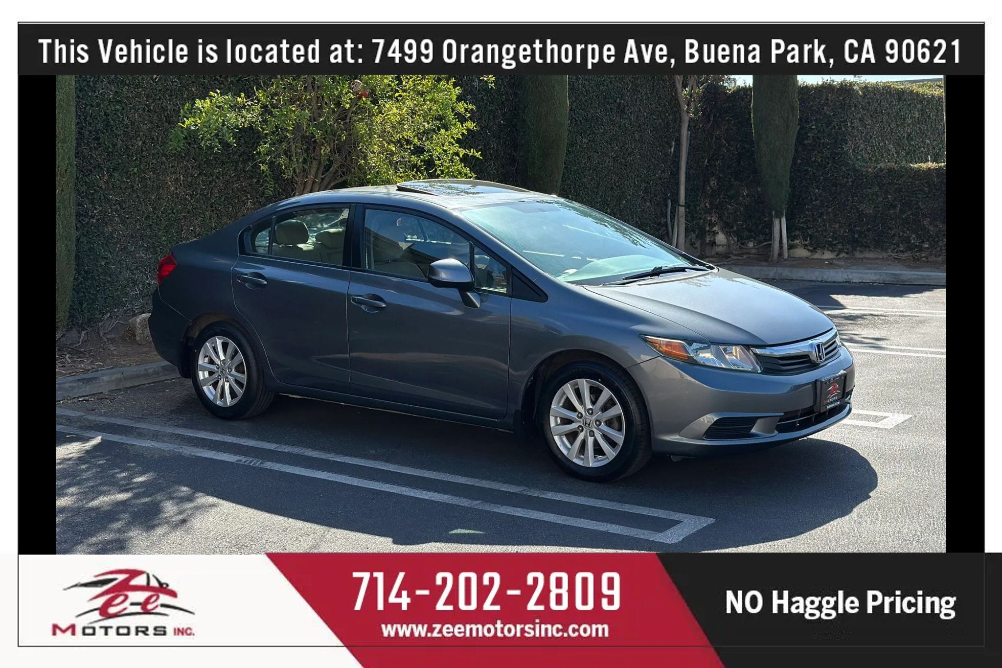 Used 2012 Honda Civic EX image 4