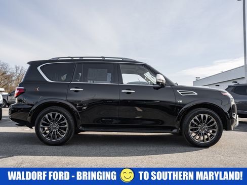 Used 2021 Nissan Armada Platinum w/ Captain's Chairs Package image 3