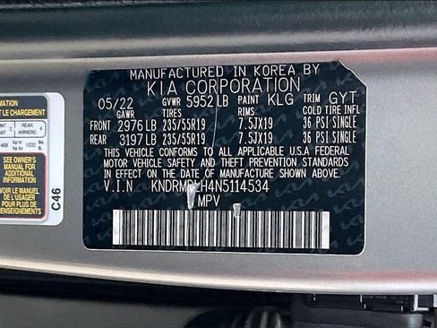 Certified 2022 Kia Sorento SX Prestige w/ Panoramic Sunroof Package image 36