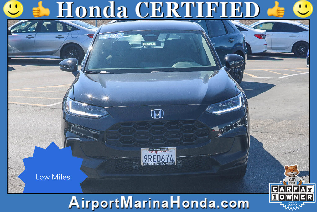 Certified 2025 Honda HR-V LX image 17