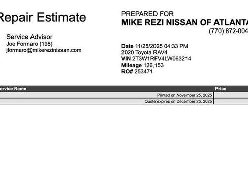 Used 2020 Toyota RAV4 XLE image 4