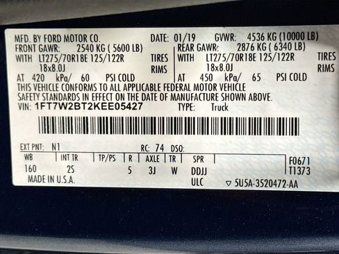 Used 2019 Ford F250 XLT w/ XLT Value Package image 26