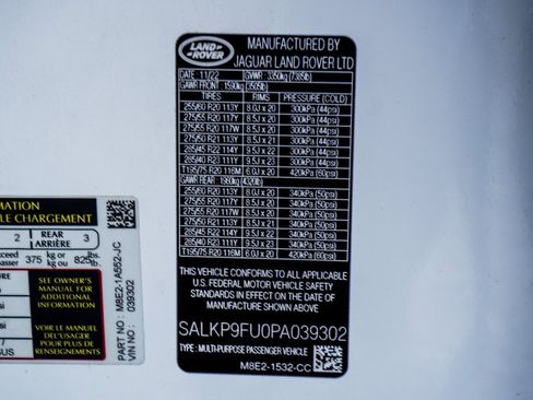 Used 2023 Land Rover Range Rover SE image 50