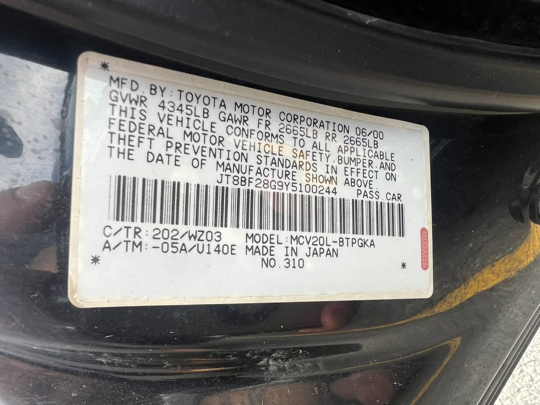 Used 2000 Lexus ES 330 FWD image 28