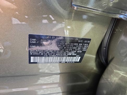 New 2026 Subaru Ascent Bronze Edition AWD/4WD image 10