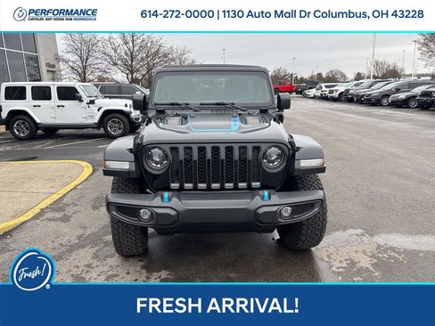 Used 2023 Jeep Wrangler Unlimited Rubicon 4xe w/ Cold Weather Group image 9