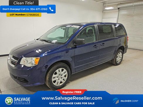 Used 2016 Dodge Grand Caravan SE w/ Quick Order Package 29E SE FWD image 1