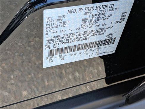 New 2025 Ford Maverick XL image 19