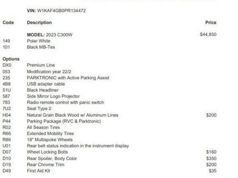 Certified 2023 Mercedes-Benz C 300 Sedan image 4
