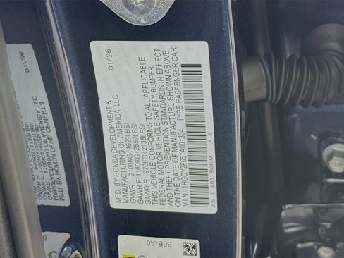 New 2026 Honda Accord EX-L image 37