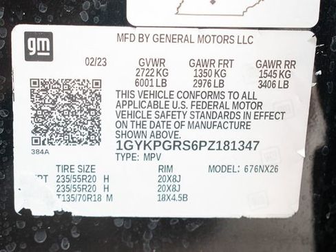 Used 2023 Cadillac XT6 Sport w/ LPO, Floor Liner Package AWD/4WD image 38