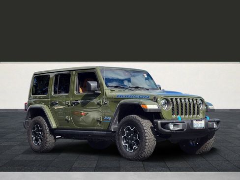 Used 2023 Jeep Wrangler Unlimited Rubicon 4xe w/ Steel Bumper Group image 38